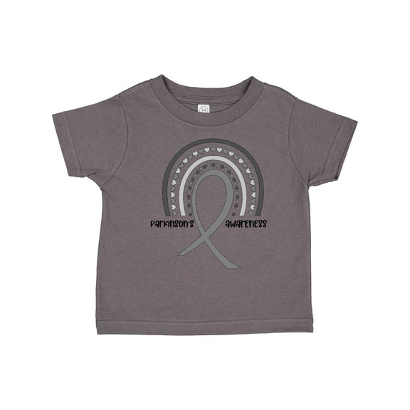 Inktastic Parkinson's Awareness Ribbon Rainbow Boys or Girls Toddler T-Shirt