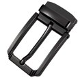 thumbnail image 3 of Hebilla de cinturón Salvador metal rectangular cuero Negro, 3 of 10