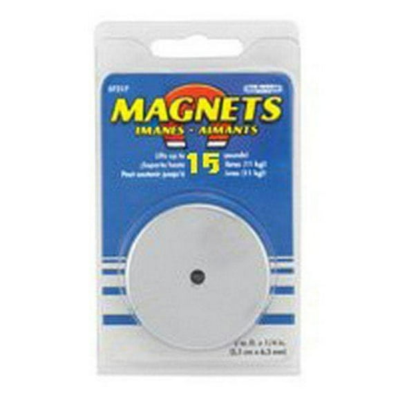 Master Magnetics 07216 1.425 X .265 16# Round Base Magnet
