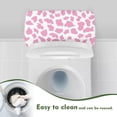 thumbnail image 4 of ZIATUBLE Cow Print Toilet Tank Top Cover Dustproof Toilet Tank Cover Protector 2 Piece Easy to Clean Toilet Bowl Tank Covers for Bathroom Universal Toilet Tank Lid Fits Most Toilet Tanks, 4 of 5