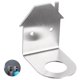 thumbnail image 3 of Kearding Soporte de botella de bomba montado en la pared de acero inoxidable para el hogar, oficina, baño, estante de cocina, dispensador sin Juegos de accesorios de baño S, 3 of 6