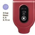 thumbnail image 4 of Keurig K-Express Essentials Cafetière à Portion Individuelle Rouge pour Dosettes K-Cup – Boîte Ouverte – Testé et Garanti, 4 of 9