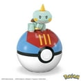 thumbnail image 5 of MEGA Pokemon Chewtle Building Toy Kit, Poseable Action Figure with Poke Ball (22 Pieces) for Kids, 5 of 6