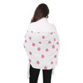 thumbnail image 4 of FORMRS Womens Scarf Winter Soft Long Big Warm Shawls Wrap Tassel Scarves, Pink Polka Dots, 4 of 9