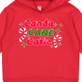 thumbnail image 3 of Inktastic Christmas Candy Cane Cutie with Candy Canes Toddler Hoodie, 3 of 4