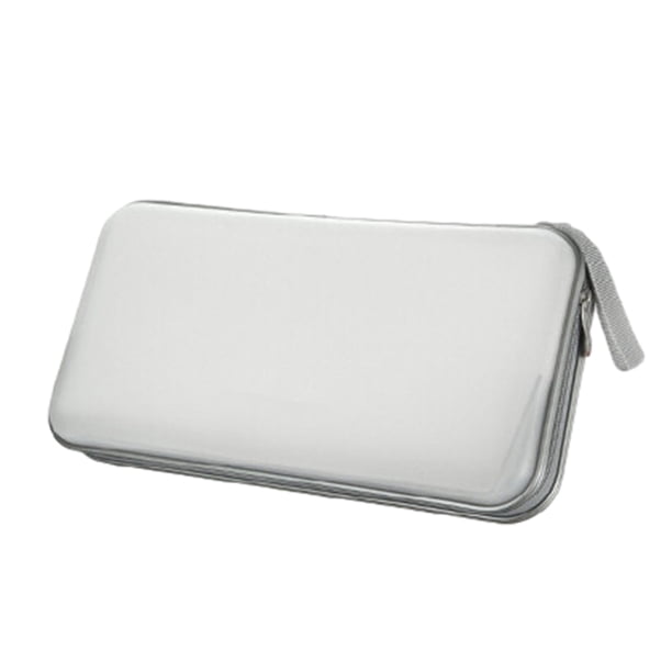 Seitruly Soporte organizador de DVD de plástico duro ABS - Protección a prueba de polvo de fácil acceso Capacidad de la caja de DVD Blanco Type3 NO3