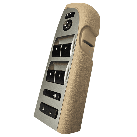 2010-2013 Chevrolet Silverado Window Switch Master Switch, Tan Bezel, Lock, & Mirror