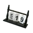 thumbnail image 4 of CoudarTitie Desk Calendar Daily Standing Flip Desktop Calendar for Office Living Room Shelf Black, 4 of 9