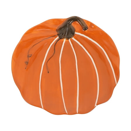 Mobestech 8Set Pumpkin Platter Plate Ceramic Material for Tableware in Kitchens and Outdoor Picnics