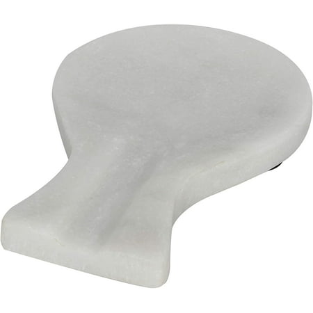 

RADICALn Spoon Rest Handmade Marble Big White Spatula Ladle Fork Utensil Rest - Spoon Rests Keeper Kitchen Organizer - Chef Cooking Helper Tool Countertop Spoon Holder