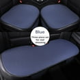 thumbnail image 2 of Nuevo cojín de asiento de coche de verano de seda de hielo, conjunto de tres piezas, cojín de asiento de coche, venta al por mayor, pieza sin respaldo, cojín fresco, 2 of 3