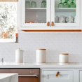 thumbnail image 4 of Creative Three-dimensional 3d Stickers, White Bricks, 12 * 12 Inches, Kitchen Adhesive Bookcase, 3d Bathroom Wall Stickers, 4 of 5