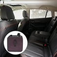 thumbnail image 3 of Unique Bargains Car Trash Can Hanging Front Rear Seats Rhinestone Trash Bin Pink Black 1 Pcs, 3 of 6