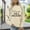 Beige, variant on VISALY Pullover Crewneck Sweatshirt Graphic Sweatshirts Sweatshirt for Women Funny Letter Shirts Long Sleeve Pullover Fleece Sweaters Casual Sweaters Women's Pullovers Solid Sweatshirt Beige L