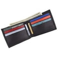 thumbnail image 2 of Mens Lambskin Leather Bifold Wallet with ID Flap 1183, 2 of 25