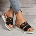 thumbnail image 6 of Hoshose Orthopedic Sandals for Women Open Toe Wide Width Beach Sandals, 6 of 9