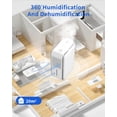 thumbnail image 2 of 3-in-1 Dehumidifier Humidifier & Diffuser with Purifier for Bedroom Bathroom Basement - 350 Sq Ft Quiet Operation Digital Display, 2 of 11