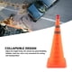 thumbnail image 3 of Cono De Seguridad Para El Tráfico De Automóviles, Resistente Al Calor, Suave, Llamativo, Activo, Pasivo, Luminoso, Telescópico, Plegable, Cono De Seguridad Para El Tráfico Con, 3 of 7