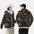 thumbnail image 5 of Haiem Vibrant Skull Soldier UPF 50+ Fishing Shirts for Men Long Sleeve UV Sun Protection Hoodie Non-Mask Outdoor Hiking Shirts, 5 of 8
