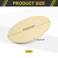 thumbnail image 2 of Uxcell Brass Round Plate, Brass Round Disc Blank Round Metal Sheet Copper Circle Disc for Metal Stamping DIY Crafts 1mm x 100mm 2, 2 of 6