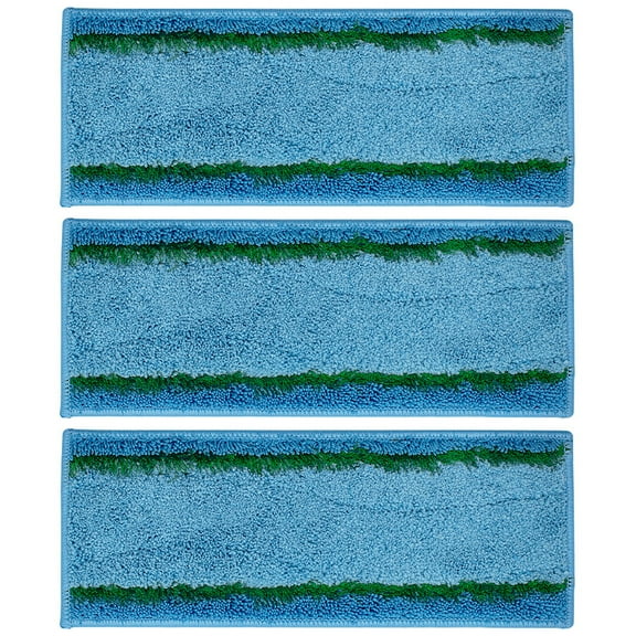 Jinswick Mop Pad Accessory for iRobot Braava jet m6 Series Mop, Reusable Robotic Wet Mop Pad Replacement Cleaning Pad 3-Pack