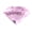 Pink, variant on Suodoka Nail Art Display Glass Crystal Diamond Hand Model Shoot Ornament Accessories, 2.36 in / 60 mm, White