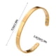 thumbnail image 3 of Pisexur Belleza Maquillaje Pulsera de pareja de metal con apertura magnética ajustable, accesorios de joyería para hombres y mujeres.para mujeres y hombres, 3 of 6