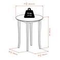 thumbnail image 4 of Fiona 5pc High table & cushion stools, 4 of 4