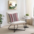 thumbnail image 3 of Red Black Outdoor Pillow Covers Set of 2 Grey Stripe Abstract Geometric Vertical Stripes Waterproof Throw Pillow Case Decorative Square Cushion Cover for Patio Couch Garden Balcony, 16"x16", 3 of 9