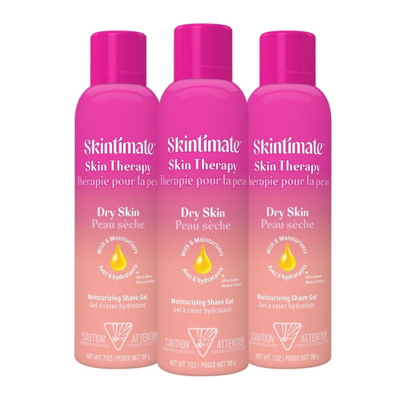 Skintimate Dry Skin Shave Gel 3 Pack