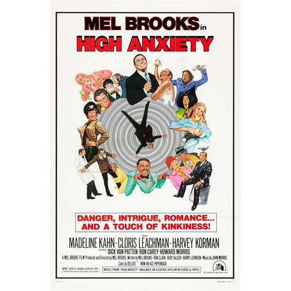 Everett Collection High Anxiety US Poster Mel Brooks Top Center 1977 Movie Poster Masterprint