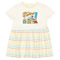 thumbnail image 3 of Inktastic It's My Birthday Circus Train 1st Birthday Girls Baby Dress, 3 of 5