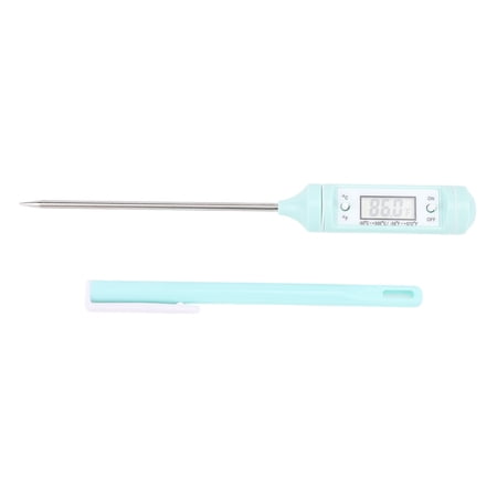 Electronic Water Thermometer, Quick Milk Temperature Check With Long Probe, Ideal For Baby Bottles