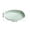 #86-Green, variant on Oval Shaped Dinner Plate, Serving Platter, Snack Dish with Inner Groove, Practical Multi Purpose Dinnerware for Home and Daily Use