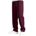 thumbnail image 2 of HOWPAY Boys Sweatpants Baggy Elastic Waist Drawstring Solid Color Workout Casual Joggers Open Bottom Wide Leg Pants with Pockets Sweat Pants, 2 of 5