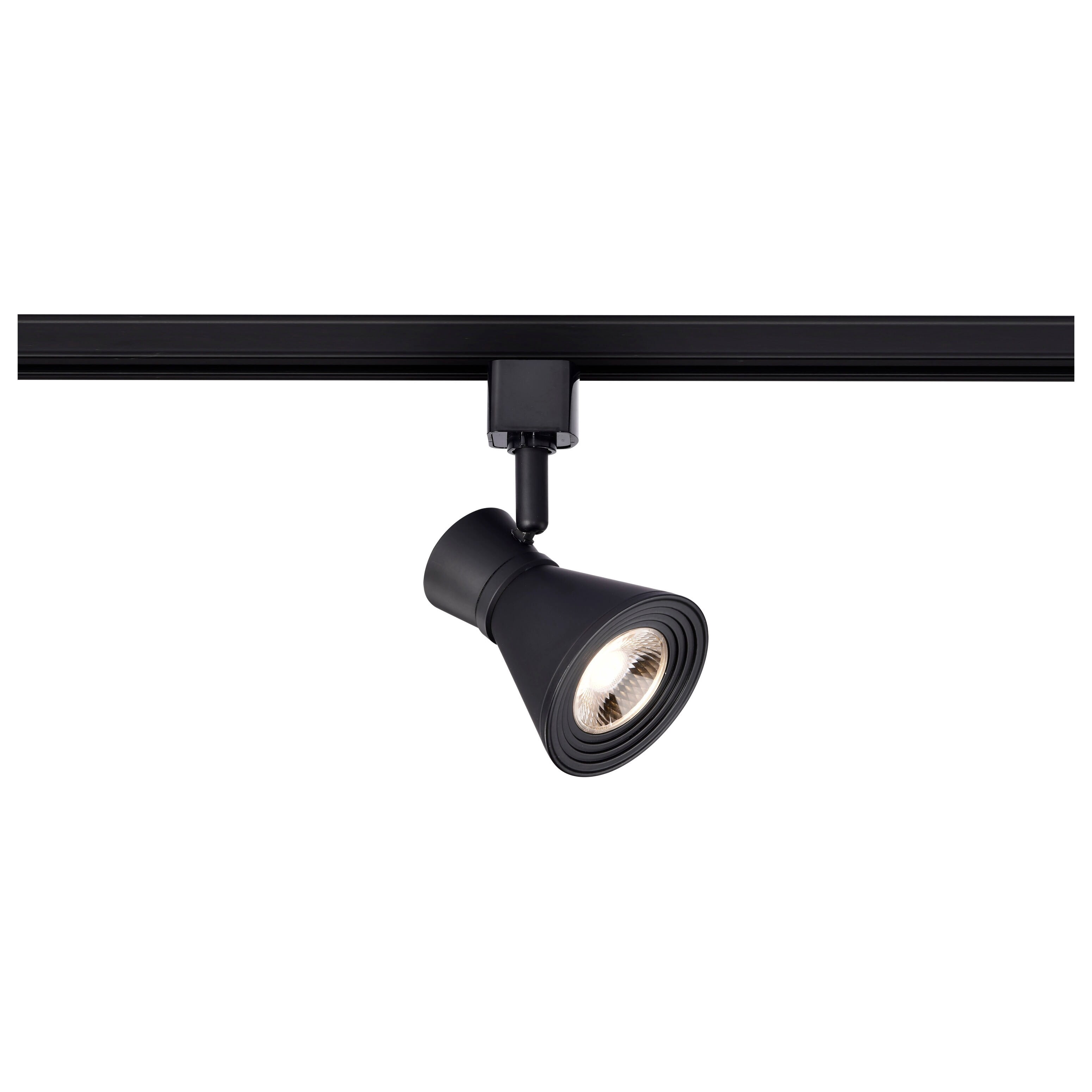 Nuvo Lighting 12 Watt LED Cinch Track Head 3000K Matte Black Finish - Matte Black - Matte Black