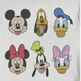 thumbnail image 2 of Men's Mickey & Friends Group Portraits Sweatshirt White 3X Large, 2 of 4