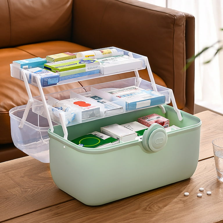 Medicine Box Organizer Storage,family First Aid Box - Family First