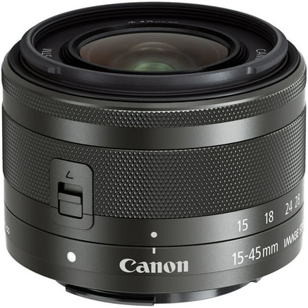 UPC: 0013803256895 | Canon EF-M 15-45mm f/3.5-6.3 IS STM Lens (Graphite)