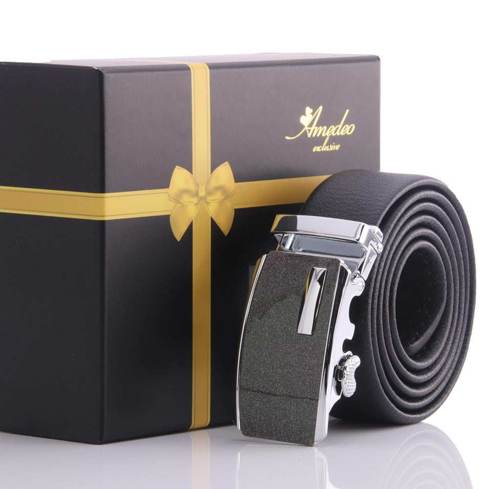 Men's Stainless Steel Black Belt Gold & Black Buckle Belt Walmart Canada