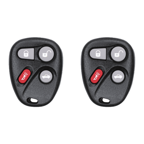 Car Key Fob Keyless Entry Remote for 2001 Pontiac Grand Am FCC KOBLEAR1XT Part Number 25695954 25695955 Pack of 2