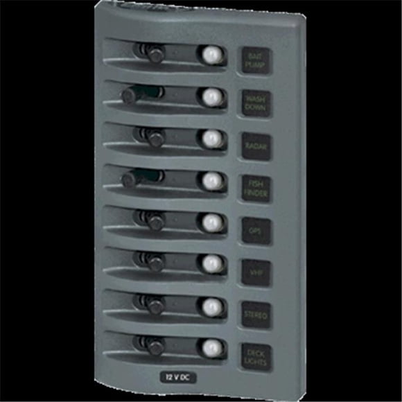 Weather Deck Circuit Breaker Panel with 8 Positions