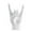 White 1N2, variant on ZZkhGO Metal Resin Hand Sign, Gesture Tabletop Decoration, Home Bar Desktop Art Gift for Living Room