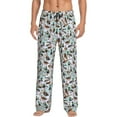 thumbnail image 1 of Balery Mallard Ducks Wild Birds1 Pantalones de pijama para hombre, pijama ultraligero, pantalón de descanso-Small, 1 of 6