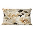 thumbnail image 3 of Designart "Antique Floral Symphony" Floral Printed Throw Pillow, 3 of 5
