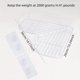 thumbnail image 3 of 1pc Bathroom Punch-free Corner Wall Hanging Rack Triangle Rack Placement Storage Rack (Contains Two Patches) 14.17inch*10.24inch, 3 of 4