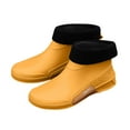 thumbnail image 4 of Fashionable Short Rain Boots - Versatile Rubber Shoes for Outdoor Couples with Removable Design for Everyday Wear, 4 of 4