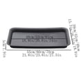 thumbnail image 2 of Rectangular Planter Pallet Without Wheels, Black Plastic Bonsai Base Display Stand, 2 of 7