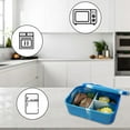 thumbnail image 3 of Contenedor para refrigerios: adultos, niños y bebés, silicona platino de grado alimenticio, hermético, a prueba de fugas y elegante, apto para lavavajillas, horno, congelador y microondas, 3 of 5