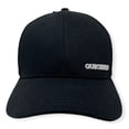 thumbnail image 2 of Quiksilver Men's Wordmark Small Embroidered Logo Snapback Hat Cap (Black), 2 of 5